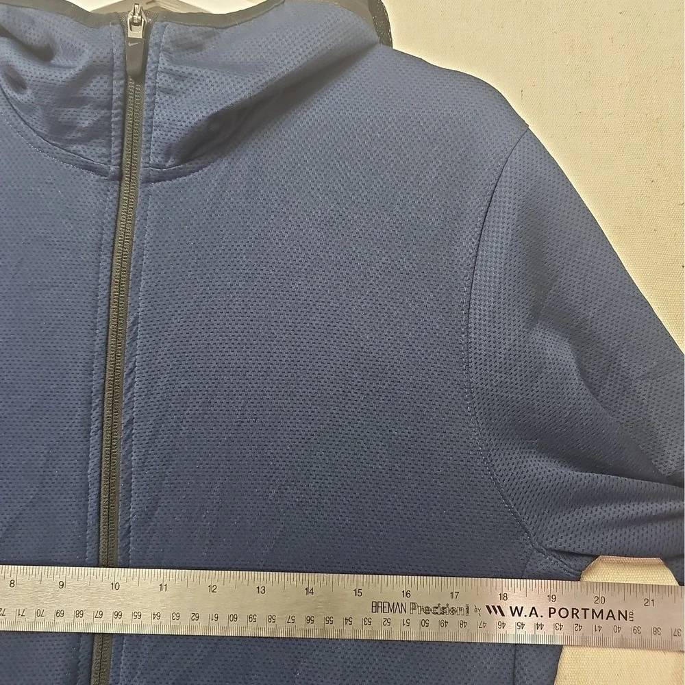 Nike Hoodie Men's Medium Blue Therma Flex Showtime Basketball Dri-Fit AT5347-419
